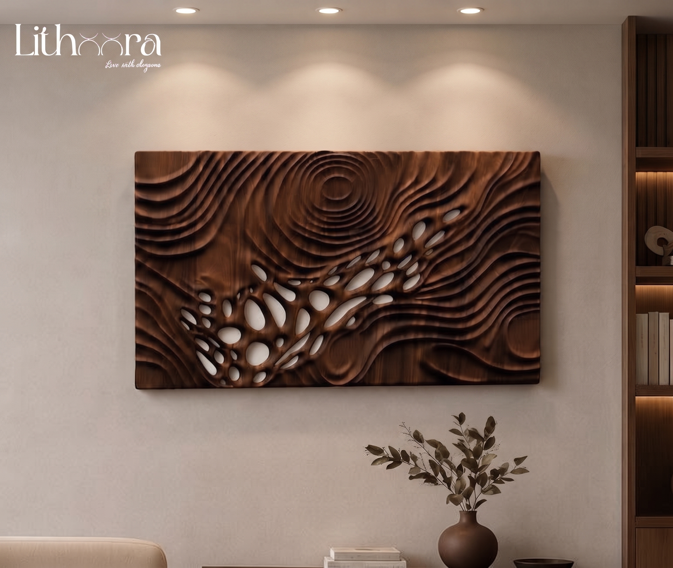 Ripple Cutout Wall Panel