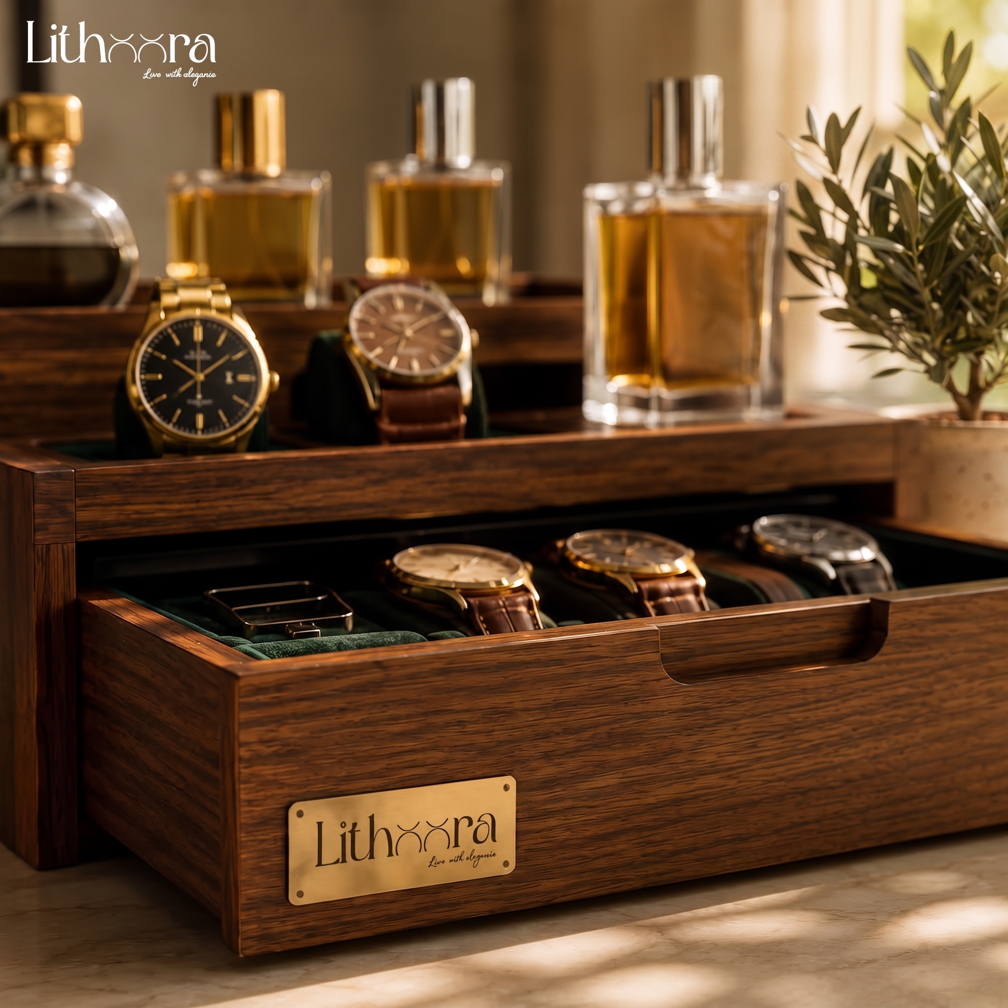 Watch & Fragrance Display Box