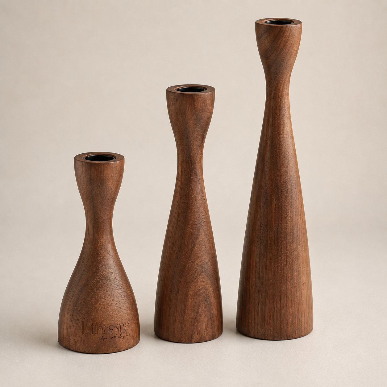 Trio Taper Candlesticks