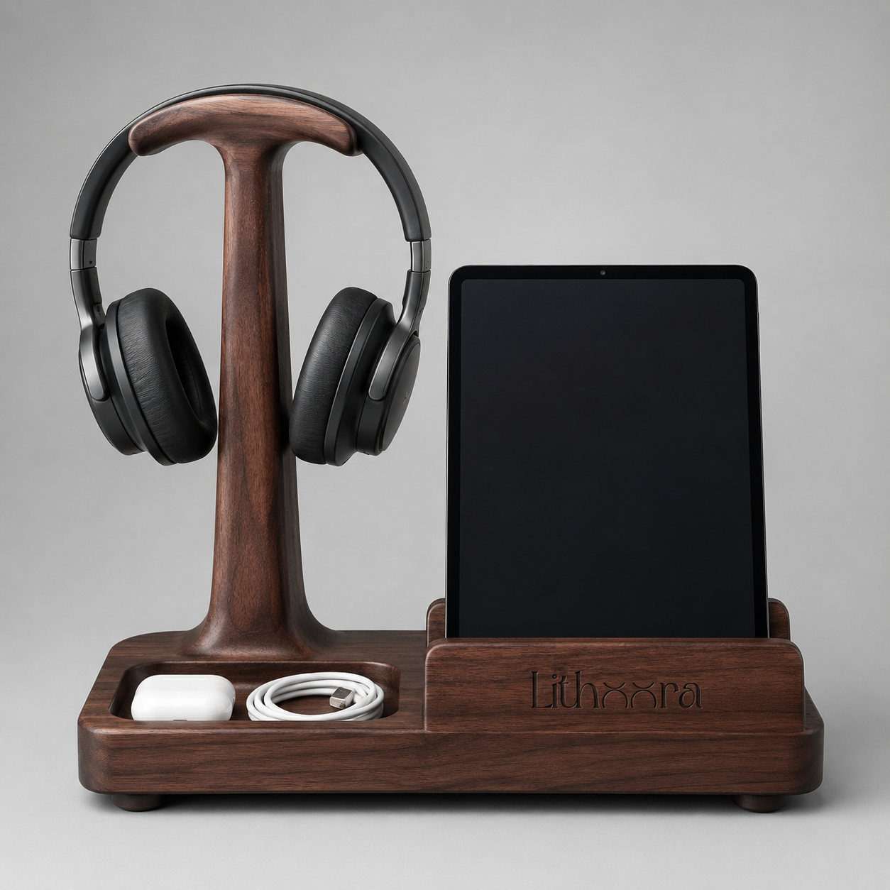 Headphone & Tablet Stand