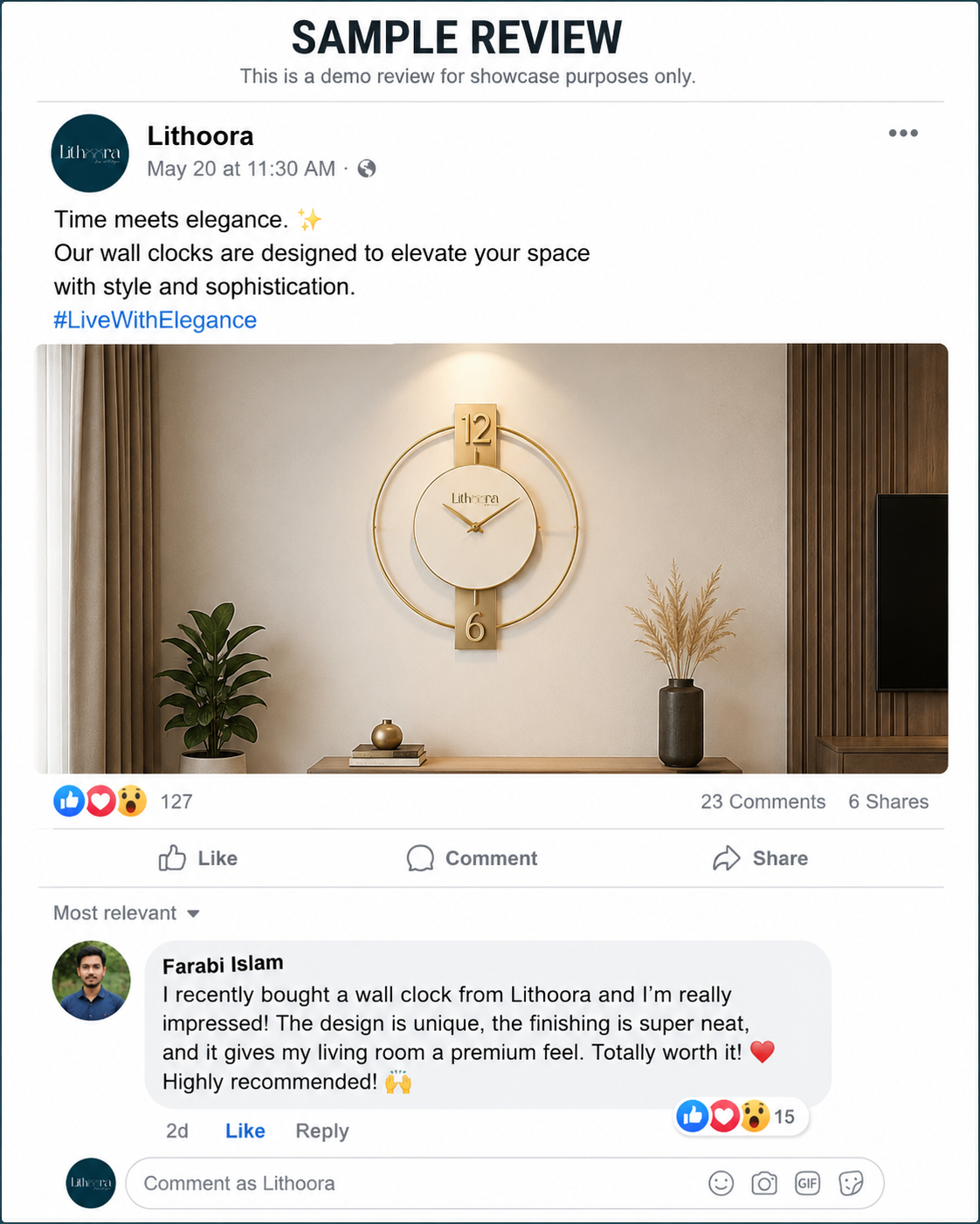 Customer review from Other