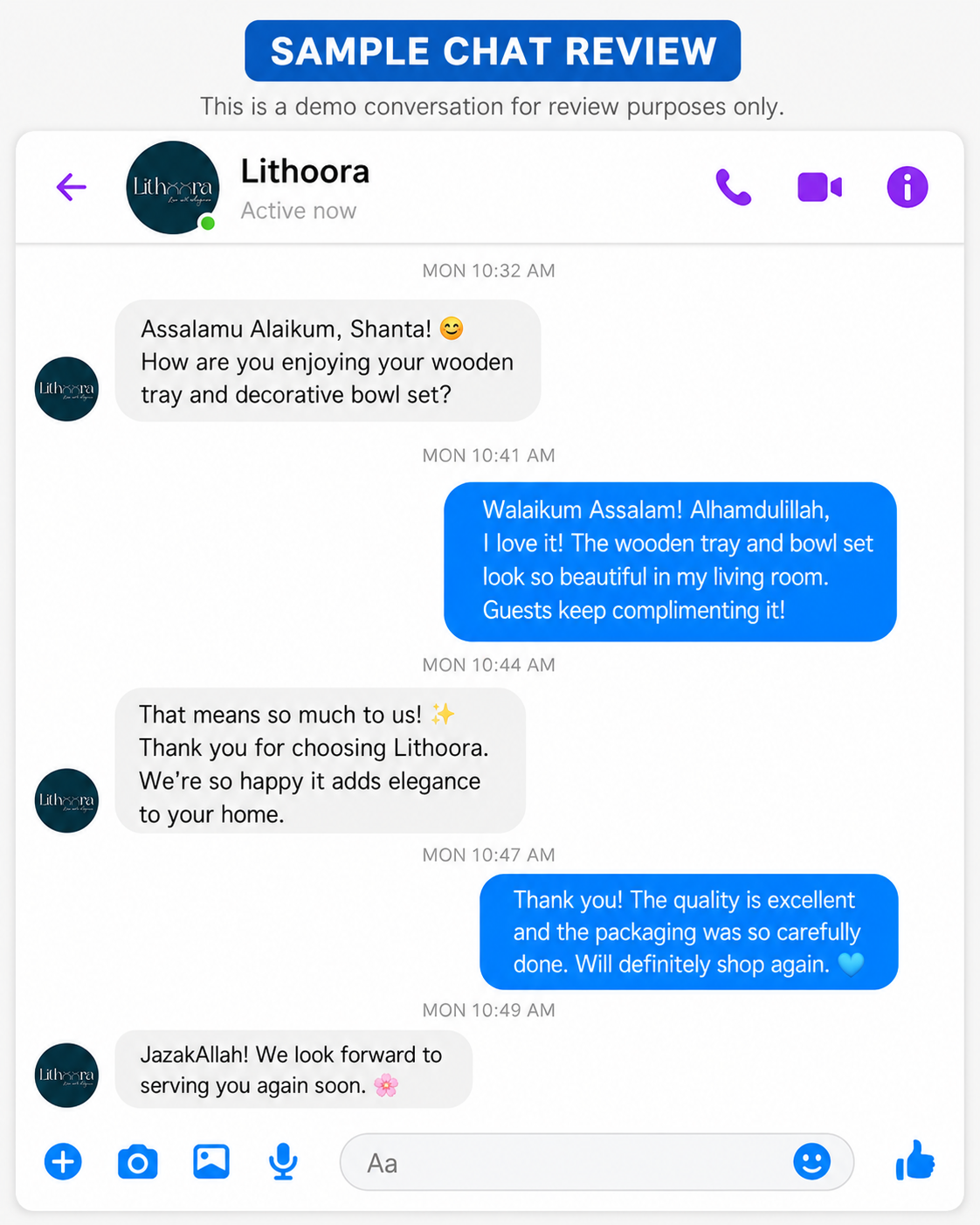 Customer review from Other